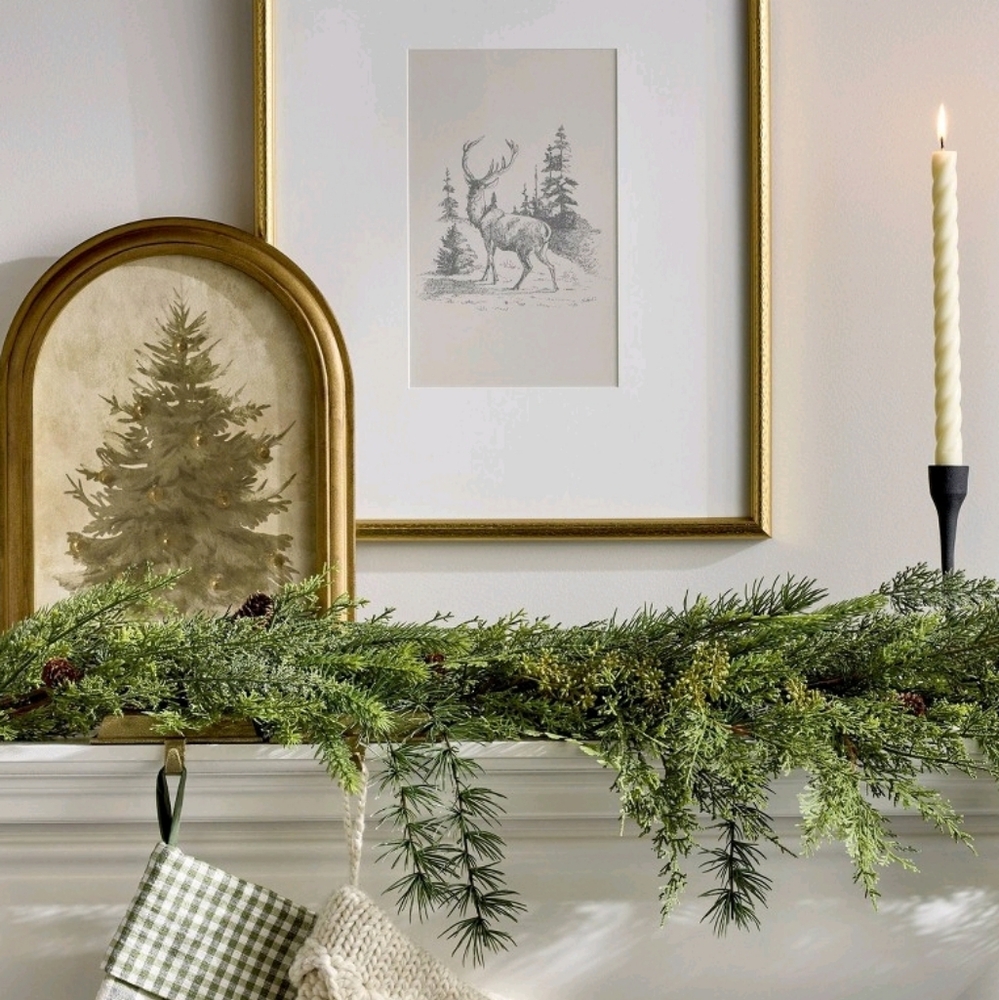 Studio Mcgee Target Christmas Tree Framed Photo Wall Art Threshold - Picture 6 of 10